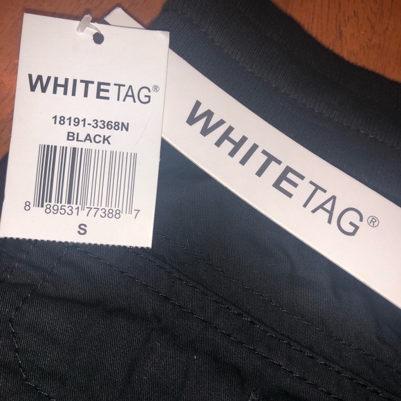 White Tag Long Cargo Shorts - Picture 3 of 4